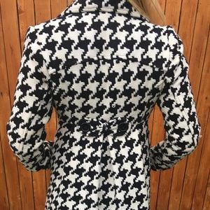 Houndstooth Peacoat